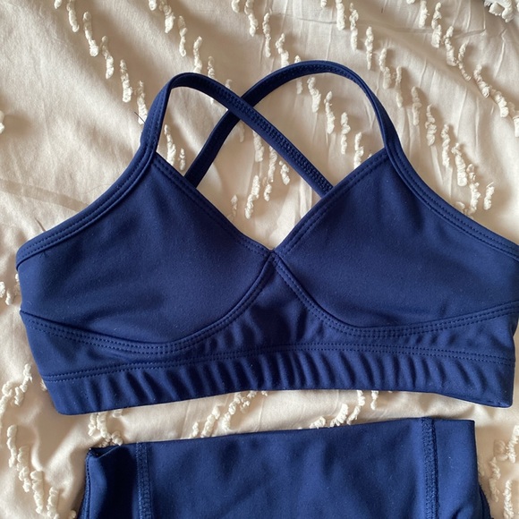 FIVE DANCEWEAR SET YOUTH MEDIUM- NAVY BLUE - Picture 3 of 9